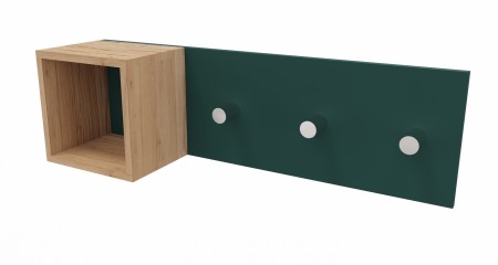 Étagère patères Téo